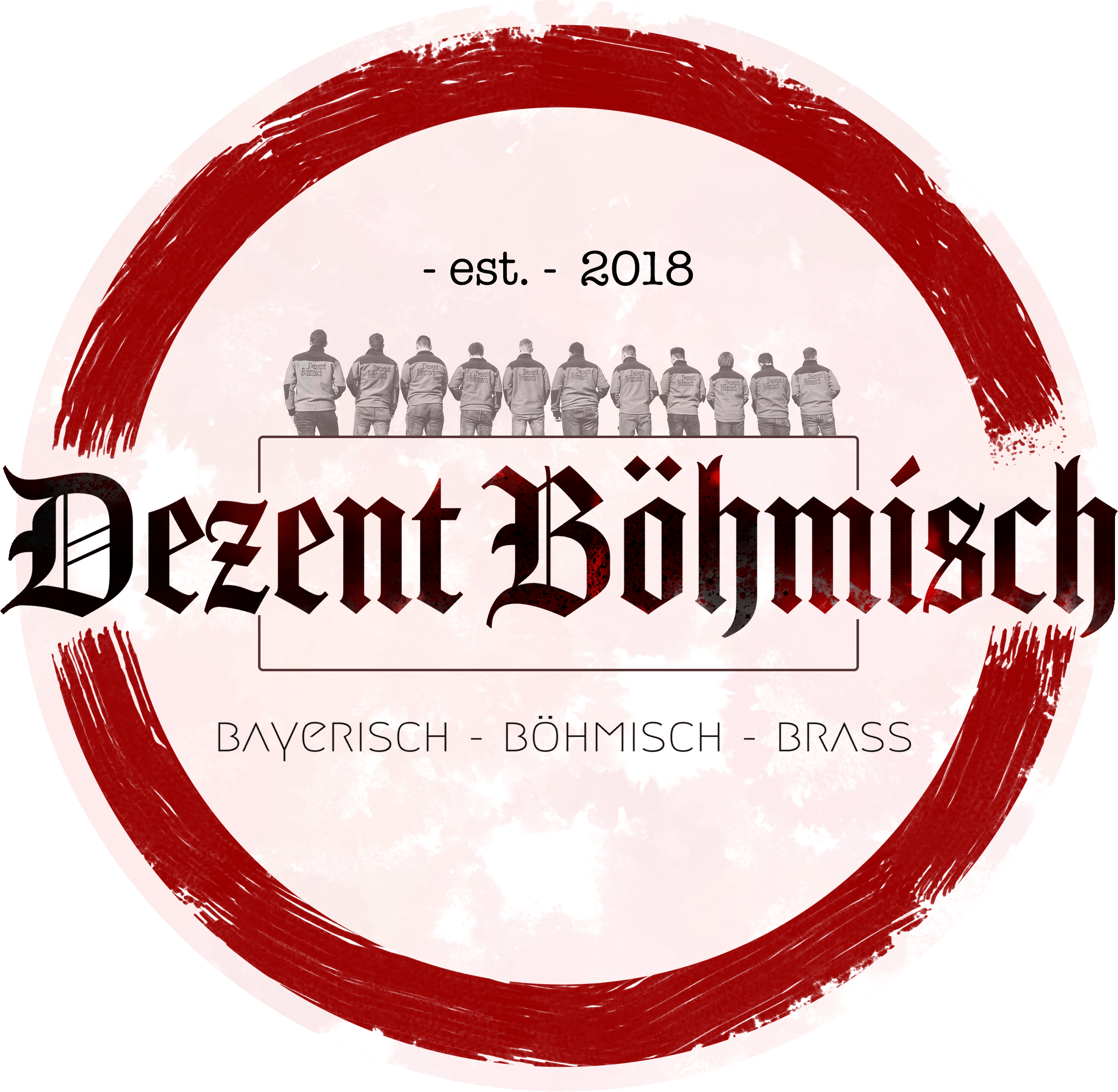 Logo der Blaskapelle Dezent Böhmisch